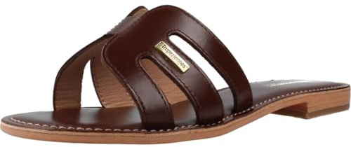 Les Tropeziennes par M. Belarbi Femme Damia Chaussures Ville Mule ET Sabot, Chocolat, 38 EU