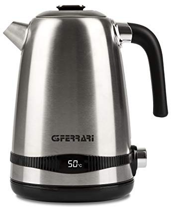 G3 Ferrari G10131 Tisaniere Bollitore Elettrico, 2025 W, 1.7 Litri, Acciaio Inox, Steel