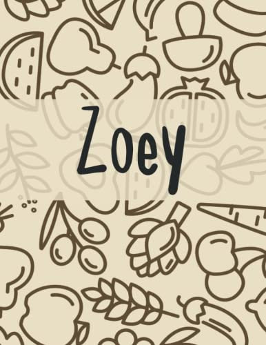 Zoey: Weekly Menu Planner & Grocery ListHome Planner 2022 With Cleaning And Meal Planning