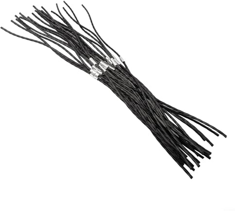 Zilimontt Lot de 20 fils en acier pour débroussailleuse AFS 23-37 - 39 cm x 3,5 mm - Fil de rechange pour parc, jardin, cour