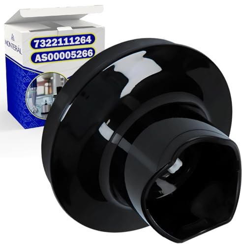 MONTERAL Getriebedeckel für Elektrische Stabmixer für Schüssel HC 350 ml mit Originalcode 7322111264 AS00005266 für Braun Multiquick - Garantie 10 Jahre