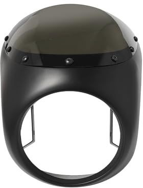 Strålkastarskydd Motorcykel Front Strålkastare Kåpa Vindruta Universal 7 Tum/16,5~18cm Strålkastare Skyddsgaller Skydd