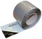 Sanremo Bitumenband selbstklebend Dach Reparatur Aluminium kaschiert Dachrinnen Bitumen Dichtband Regenrinne abdichten Farbe: Silber glänzend 100 mmx10 m