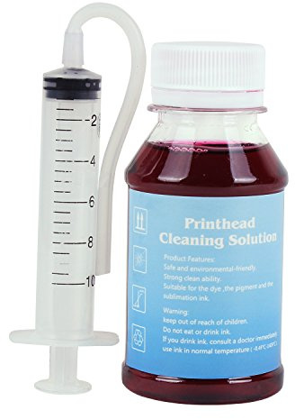 CoYlBod Inkjet Printers Printhead Cleaning kit for Epson WF-7110 WF-7310 WF-2540 WF-2530 WF-2520 WF-2510 WF-7820 WF-7840 EC-C7000-3.4oz 100ml Nozzle Cleaner