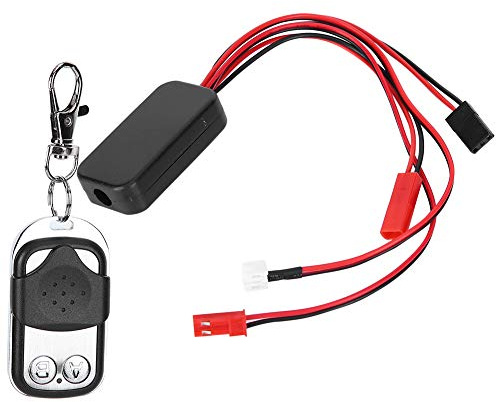 Récepteur à Distance de contrôleur de treuil sans Fil RC avec Prise adaptée à la Voiture modèle RC à l'échelle 1/10 SCX10 D90 D110
