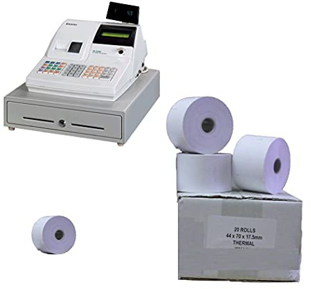 Till Rolls to Fit Sam4s ER-420, ER-420M, ER420, ER420M, 420 Cash Register - (20 Rolls)