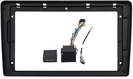 Auto Bilradio Panelram 2015-2018 För Beriingo För Peugeot För Partner 9INCH Car Radio Fascias Stereo Player 2 Din Head Panel Dash Frame Radio Trim Panelram(Frame Cable Canbus)