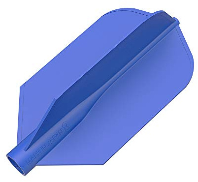 TARGET 8 Flight Plumas para Dardos Blue Slim Pro, plástico, Azul, Delgado