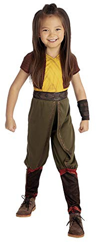 RUBIE'S Disney Officiel - Déguisement Classique Raya (Enfant) - Taille 5-6 ans