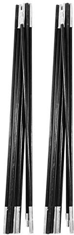 mumisuto Tent Pole Fiberglass Replacement Tarp Poles 4.9M Folding Camping Tent Pole Bars Outdoor Support Rods Awning Frames Kit Replacement Tent Poles for Tarp, Tent, Awning, Camping