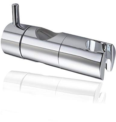 DIKER Handbrause Halterung Universal, Brausehalter Verstellbar Duschhalterung, Drehbar Dusche Handbrause Halterung Brause, Brausehalter für Slide (25mm)