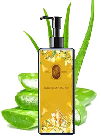 Coloración Capilar Vegetal Nutritiva | Tinte Floral Duradero, Cobertura Natural Canas, Suaviza Y Aporta Brillo | Acondicionador Fortalecedor Con Plantas Para Adultos Hombres Mujeres