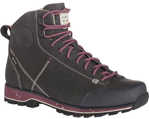 Dolomite Bottes Cinquantaquattro High FG Evo GTX, Chaussures de Montagne Femme, Gris Anthracite, 40 EU