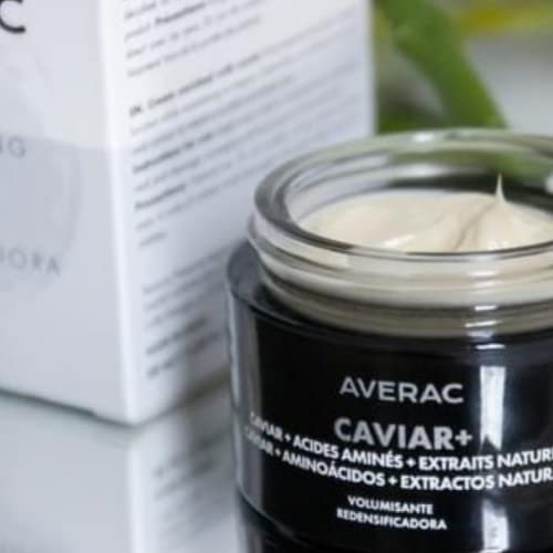 AVERAC Focus Anti-Aging Gesichtspflege Hautverdichtende Creme mit Kaviar Extrakt, 50ml