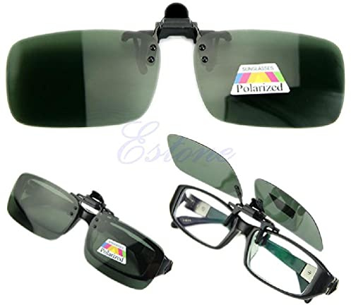 UNFAIRZQ New Day Night for Vision polariserad körning clip-on flip-up lins solglasögon glas barn solglasögon pojkar ålder 6
