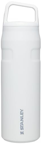 STANLEY IceFlow Cap and Carry Water Bottle 36 oz | Wide Mouth Twist Lid | Lightweight and Leakproof for Travel and Sports | Insulated Stainless Steel | BPA-Free | Polar