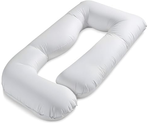 Kisseneinsatz für schwangerschaftskissen stillkissen xxl Seitenschläferkissen pregnancy pillow groß komfortkissen J Form Lagerungskissen schlafkissen Seitenschläfer 180 cm Zertifikat Oeko-Tex