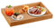 Wooden Trays for Serving, Large Wooden Serving Tray with Handles, Rectangular Kitchen Tray, for Serving Coffee, Tea, Breakfast in Bedroom, Living Room, Kitchen