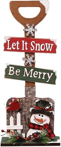 LXTIN Post-mount Mailboxes Creative Christmas Postbox Solid Wood Floor-standing Mailbox Posts For Home Garden Mailboxes Decorations Home Decoration (Color : Style G)