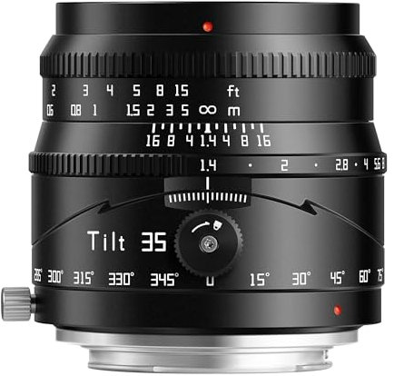TTARTISAN 35mm F1.4 Tilt Lens APS-C Manual Focus Prime Lens Miniature World (for Sony E)