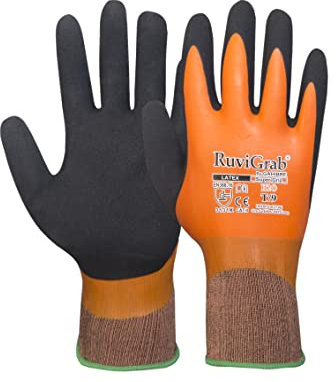 Ruvigrab H2O/8 Nass-Arbeitshandschuh, doppelt beschichtet