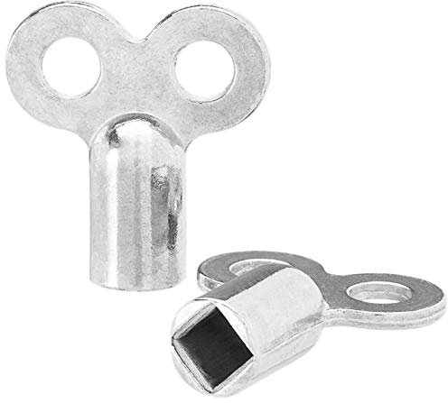 2x Heizkörper Entlüftungsschlüssel: Heizungsschlüssel für einfaches Entlüften – Entlüfter Schlüssel ideal für alle Heizkörper – 2x Entlüfterschlüssel – Wohnung Gadgets von LIVAIA