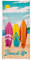 Mikrofaser Strandtuch Beach Life Surf Multicolor, 90% Polyester, 10% Polyacryl.