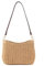 Ulisty Damen Kleine Gewebte Strohtasche Mini Sommer Strandtasche Bohemian Urlaub Umschlag Beutel Chic Unterarm Schulter Handtasche braun