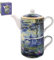 The Leonardo Collection Claude Monet Tea for One | Keramik-Teekanne und Tasse Set | Schönes Geschenk für Zuhause | Stilvoll bedruckte Teekanne für Tee-Enthusiasten