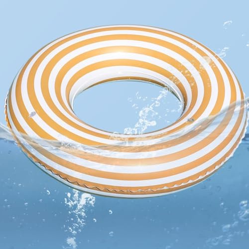 Anello di nuoto gonfiabile, Anello di Nuoto Gonfiabile Galleggiante Adulti, Piscina per Bambini per Adulti e Adolescenti, per Feste Estive in Piscina (blu)