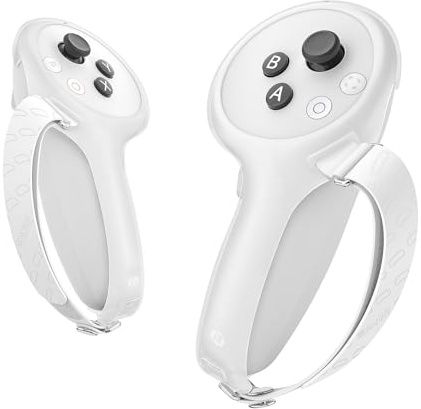 AMVR Upgraded Comfort Controller Griffe Kompatibel mit Pico 4 Ultra, mit Anti-Rutsch-Silikon-Handschlaufen