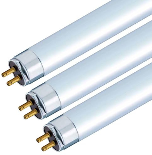 Lampwise 3X Minature T5 Fluorescent Tubes 13W 525mm - Cool White 4000K