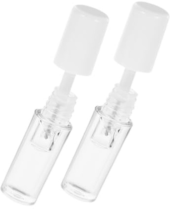 FRCOLOR 2 Piezas impermeable de pestañas rímel transparente máscara de tubo minimaquillaje liquido fijador de cejas gel para cejas gel para peinar cejas gel fijador de cejas el plastico