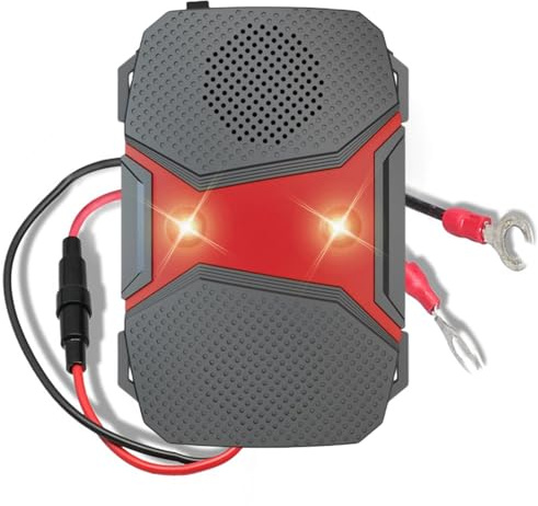 WUGEIN Repelente ratones para coche, ahuyenta ratones portátil, ultrasónico para ratones a batería, protección inmediata y a largo plazo contra las martas en el compartimento del motor, Martore Garaje