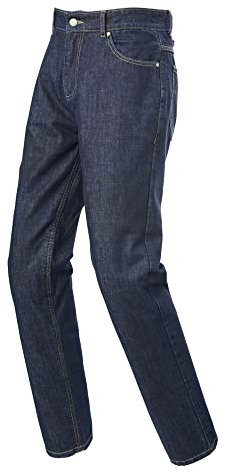 Fastway Motorrad Jeans Herren, EN Geprüfte Motorradhose Herren Klasse A, Entnehmbare Knie Protektoren, Hüfte, Gesäß & Knie Verstärkt, Sicherheitsnähte an Sturzpositionen, W42/L34