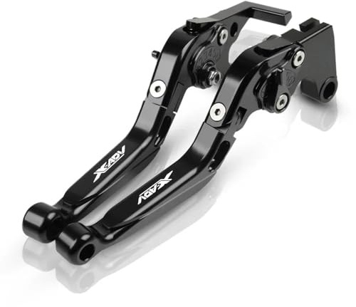 HZlailai Per X-ADV XADV 750 2017 2018 2019 CNC Moto Leva Frizione Leva Freno Set Maniglia Pieghevole Regolabile Nero