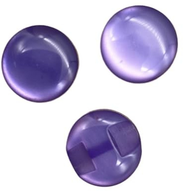 Knappar, Knappar 12,5 mm Färg Kattsten Rund Akryl Kläder med hög ankelknapp Kläder Blusar Handdekorerade DIY Hantverkstillbehör Syknappar(04,(25st))(9,(50pcs))