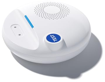 Yasorn Rilevatore di Perdite d'Acqua WiFi, Allarme Acustico da 100 dB e Avvisi in Tempo Reale Tramite App, Sensore Intelligente Impermeabile IP67 per Cucina, Casa, Bagno