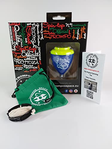 SPACE TROMPOS - Saturno Xtreme, Color Azul, Incluye Cuerda y Packaging