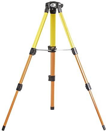 TOPWAY Laser Niveau Teleskopstativ 37–74 cm, Verstellbarer Dreiteiliger Ständer für Rotierende und Linien-Laser-Nivelliergeräte, Raumhohe Laserstange 311580