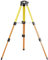 TOPWAY Laser Niveau Teleskopstativ 37–74 cm, Verstellbarer Dreiteiliger Ständer für Rotierende und Linien-Laser-Nivelliergeräte, Raumhohe Laserstange 311580