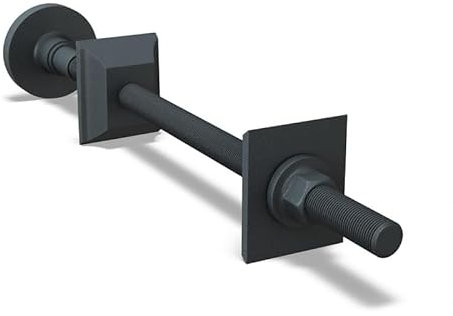 UK RADIATORS- Talus - Anthracite Radiator Wall Stay - Sturdy Support Bracket for Radiators - Easy Installation - Durable and Reliable - Enhance Safety and Stability of Your Heating System