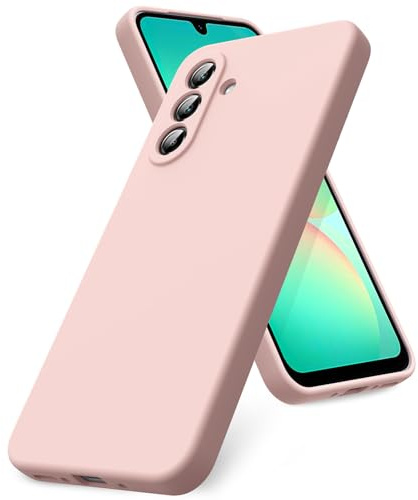 Vansdon Funda Compatible con Samsung Galaxy A26 5G, Silicona Líquida Gel Ultra Suave Funda- Rosa