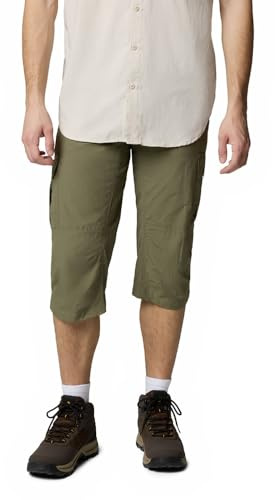 Columbia Hombre Pantalón Capri, Silver Ridge II