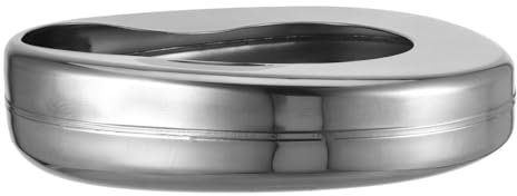 FOMIYES Bedpan with Elderly Men, Portable for Stainless Steel Ergonomic Design, Nighttime Friendly and Versatile Use Foldable for Hospitals, Nursing Homes, Camping Toilet