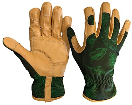 Spear & Jackson HPMGLOVESKEW KEw Gardens Collection High Performance Patterned Gloves (Medium)