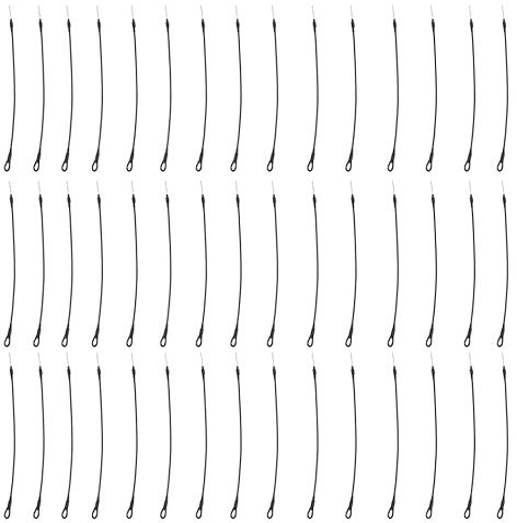 Ciieeo Lot De 100 Cordons Antivol Pour Vêtements Avec Boucle Magnétique Câble De Sécurité Longue Durée Compatible Systèmes Antivol Et Anti-Perte Pour Magasins