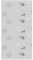 Homgoday Duschrollo Duschvorhang Badrollo Duschrollo für Badewanne Badvorhang Duschrollo für Dusche 130x240 cm Stoffbreite 126 cm Muster de Seestern