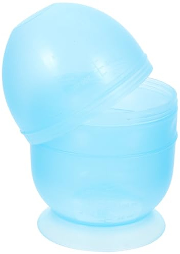 DIYEAH Ciotola per Tinta Chioma Funzione di Miscelazione e Dosaggio Resistente e Spessa in Pp Blu per e Domestico