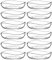 CLEARFEE 12-teiliges Glasschalen Set 195 ml aus hochwertigem Glas Schalen spülmaschinengeeignet Dessertschale Vorspeise Bowl Glasschüssel